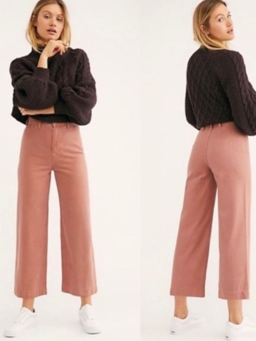 Free people patti pant in rust